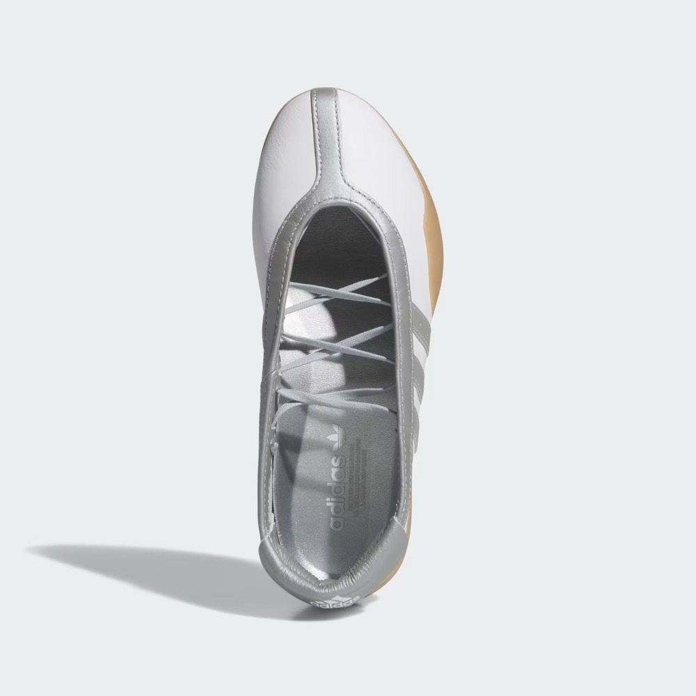 Size 11 - [NEW] Women's adidas Taekwondo Mei Ballet Shoes 'White' JQ6438 - Picture 2 of 8